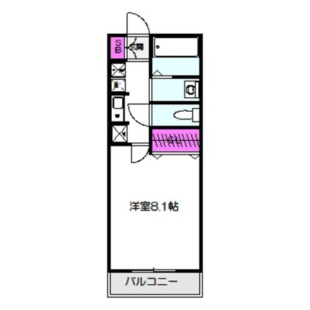 ピュアライズ諏訪の物件間取画像